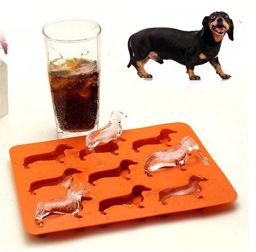 Dachshund shaped mould ice - dachshund, mould/ice