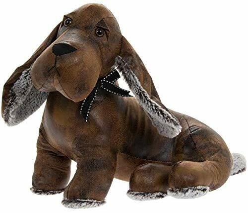 Faux leather daschund dog - faux,