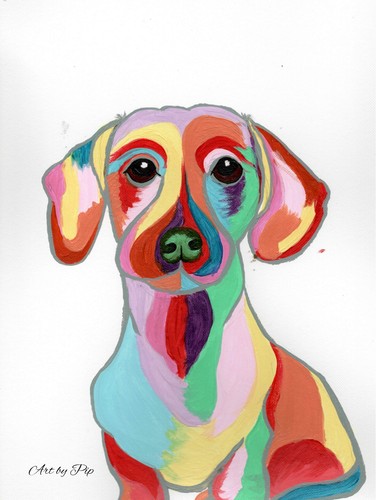Print pop art style - of,