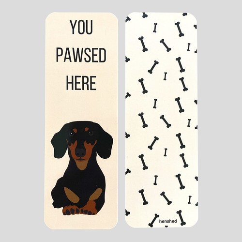 Dachshund dog bookmark sausage - dachshund,