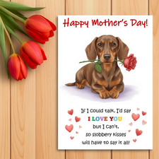 Dachshund Mother’s Day Card