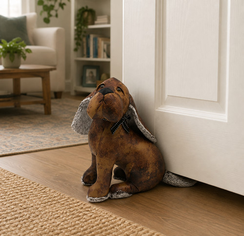 Dachshund dog door - door, stop